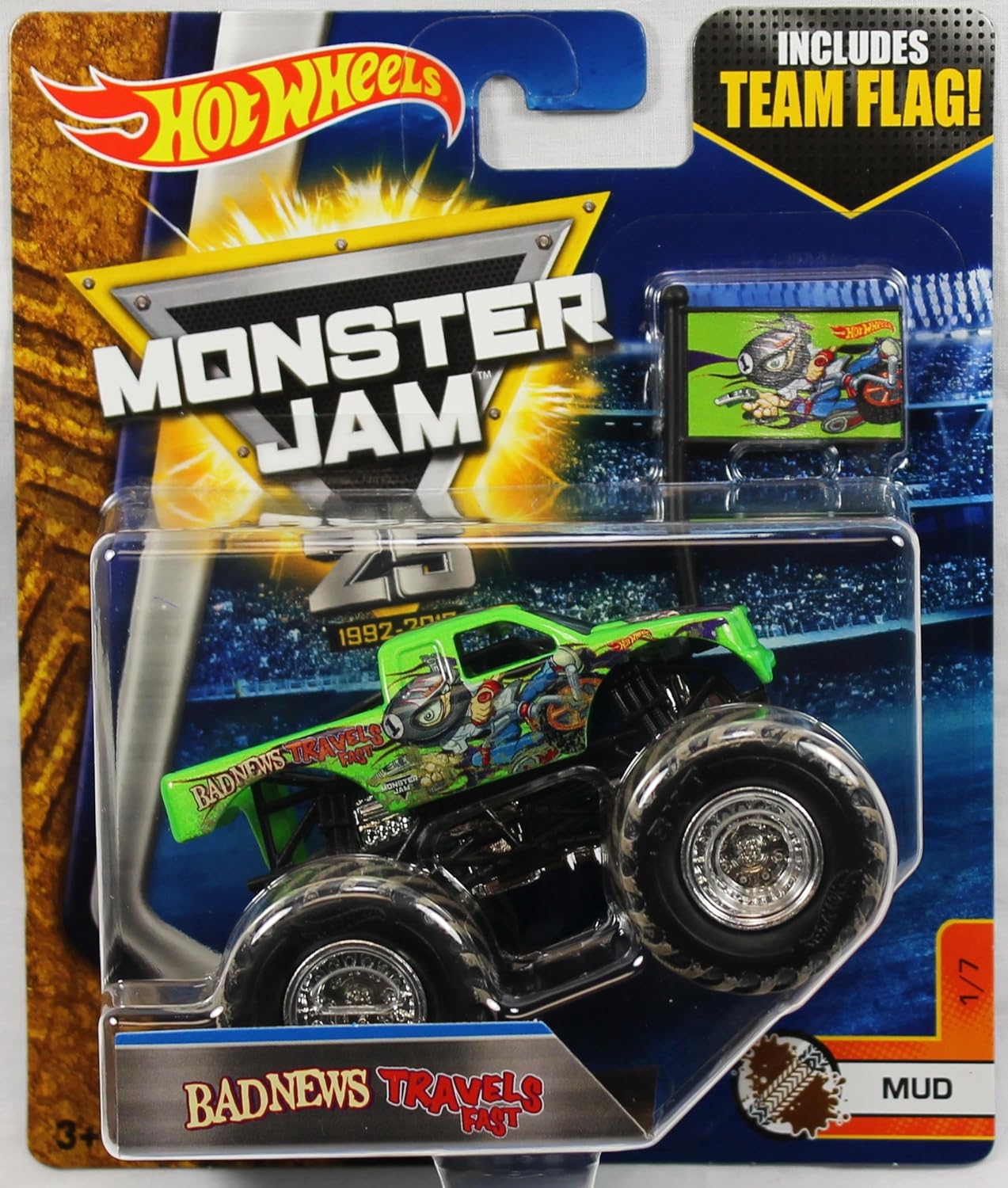 monster jam hot wheels 1 64