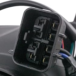 TRQ 2 Piece Headlight Assembly Set Driver