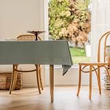 Home Brilliant Sage Green Waterproof Tablecloth 140x260 cm Polyester view 7