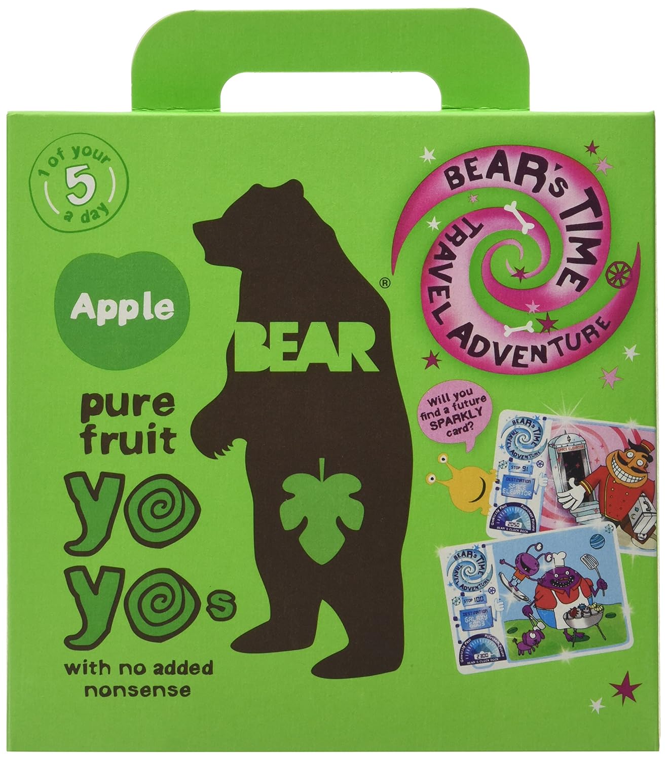 Bear Fruit Yoyos Apple Multipack 5 x 20g Amazon.co.uk Grocery