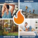 Bramble Adhesive Body Warmers 40 Pack Ultra-Thin Patches Air-Activated view 9