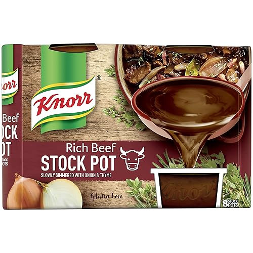 Knorr Rich Beef Stock Pot 8 x 28g (224g) Amazon.co.uk Prime Pantry