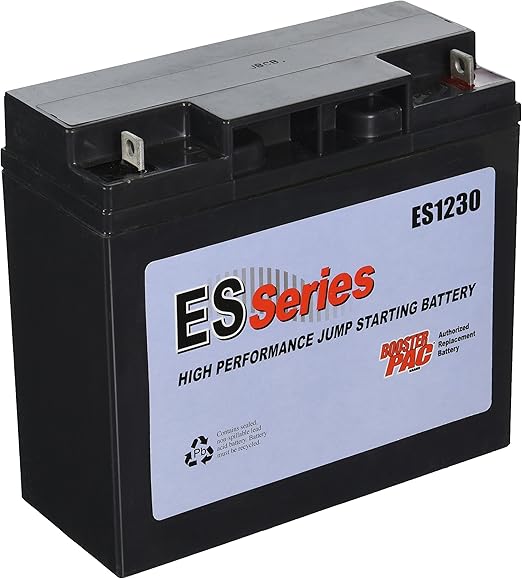 Clore Automotive ES1230 Replacement Battery (ES Series for ES5000), Air