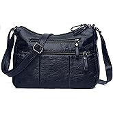 VOLGANIK ROCK Purses for Women Soft PU Leather Shoulder Bag Ladies Crossbody Purse and handbags Lightweight Pocketbook