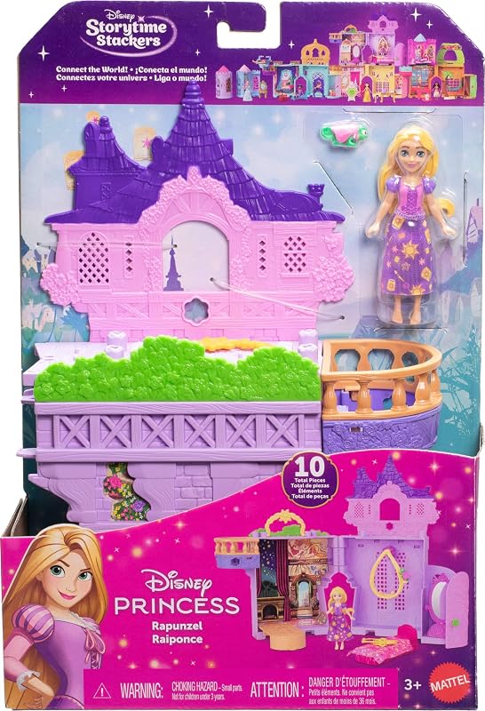 Disney Princess Rapunzel Storytime Stackers Casa de Muñecas