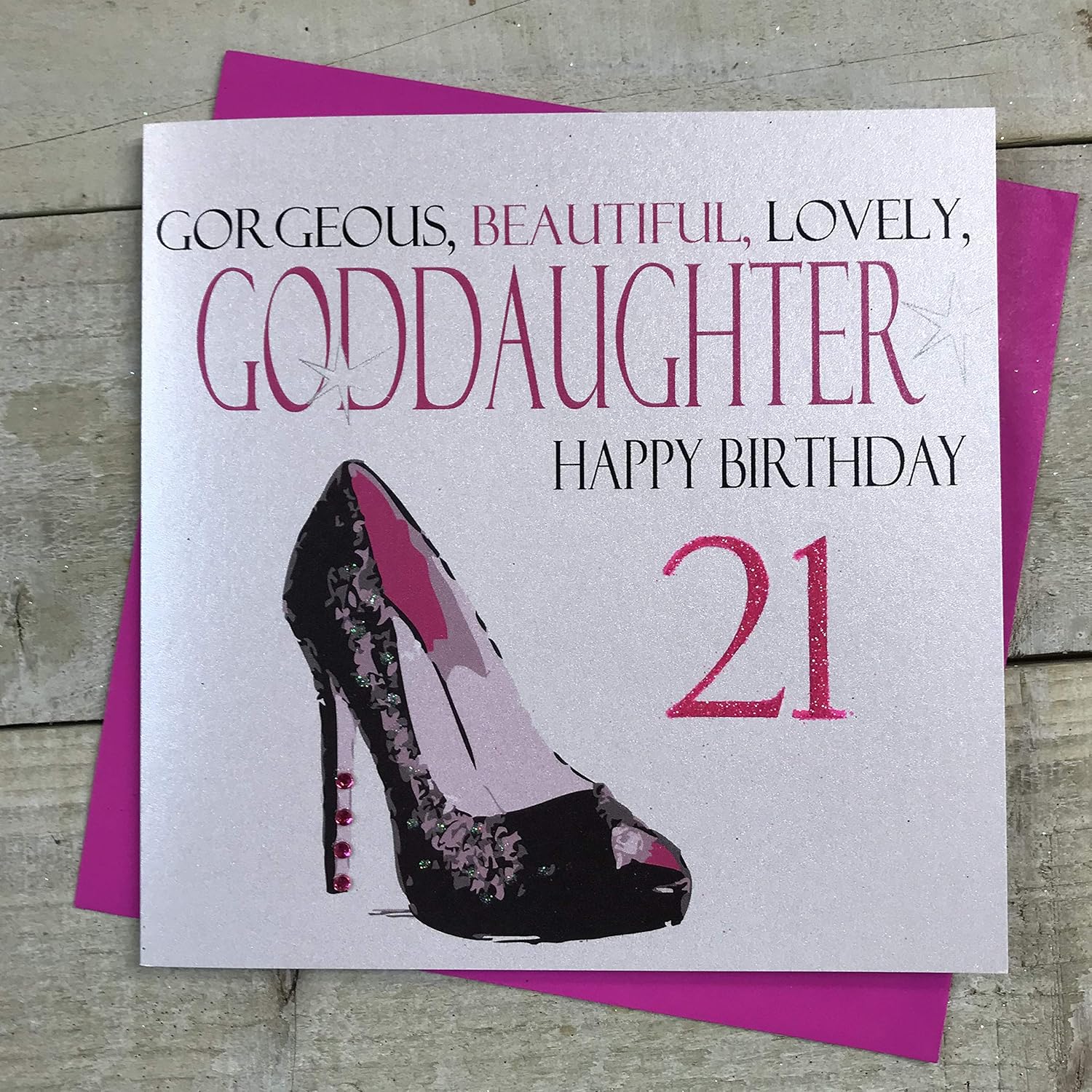 Amazon Com White Cotton Cards Handmade Gorgeous Beautiful Lovely Goddaughter Happy 21 Neon Range Code 21st Birthday Card White N322 21 Kitchen Dining Amazon Com White Cotton Cards Handmade Gorgeous Beautiful Lovely Goddaughter Happy 21 Neon Range Code 21st Birthday Card White N322 21 Kitchen Dining