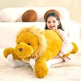 IKASA Giant Lion Stuffed Animal Plush Toy 78cm Large Soft Toy Gift for Kids view 6