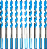 toolant 8mm Concrete Drill Bit Set 10pcs Masonry Carbide Tip Shockproof