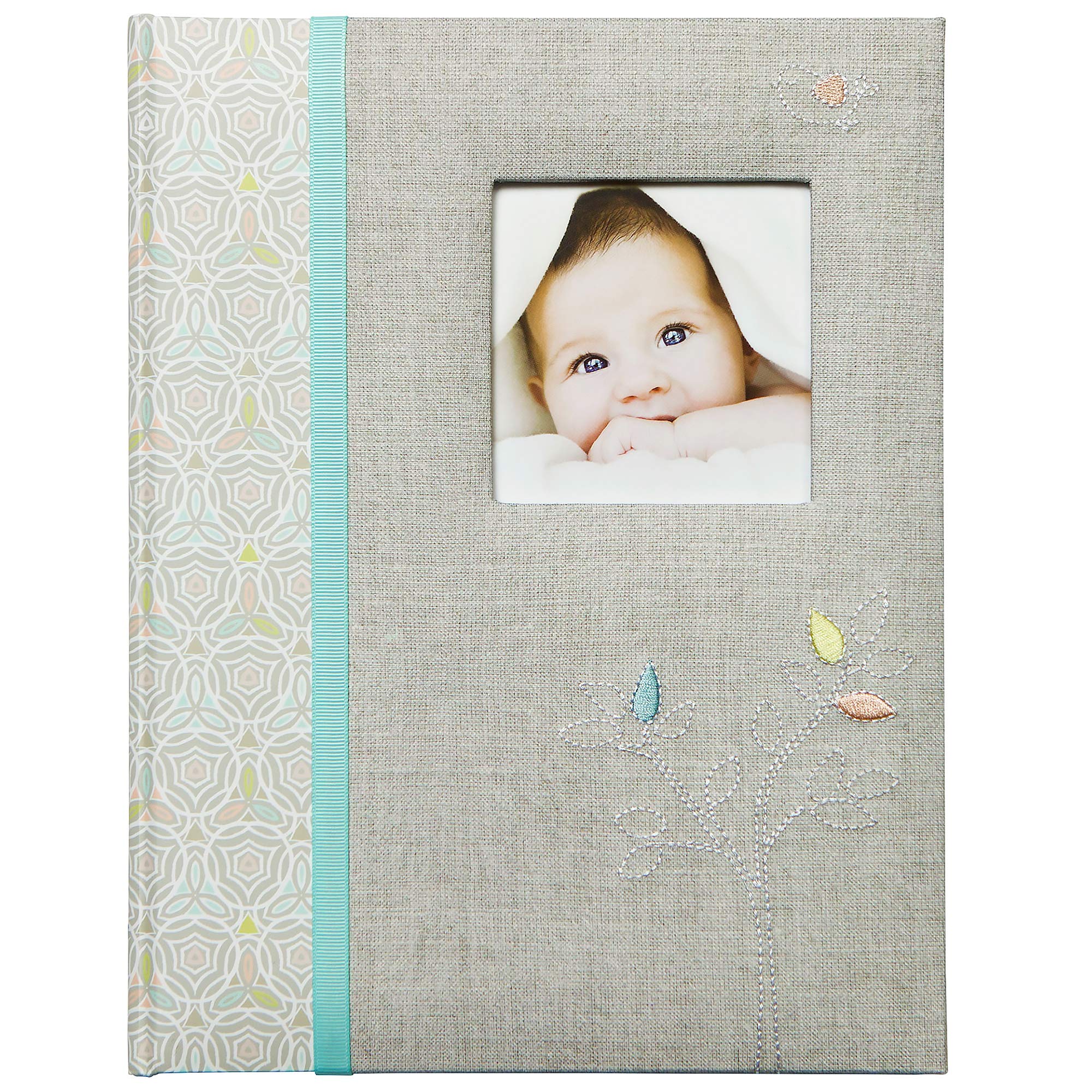 C.R. Gibson B2-15559 Nature Themed Baby's First Five Years Memory Book, 9'' W x 11'' H with 64 Pages, Multicolor
