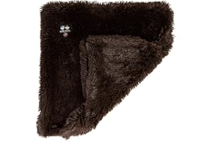 BESSIE + BARNIE Bessie and Barnie Grizzly Bear Luxury Shag Ultra Plush Faux Fur Pet, Dog, Cat, Puppy Super Soft Reversible Blanket (Multiple Sizes), MD - 36" x 28"