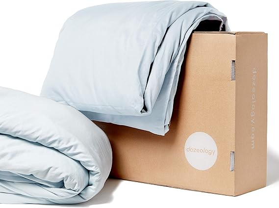 Dozeology Cooling Weighted Blanket Premium – 160GSM Luxury Cotton Cover