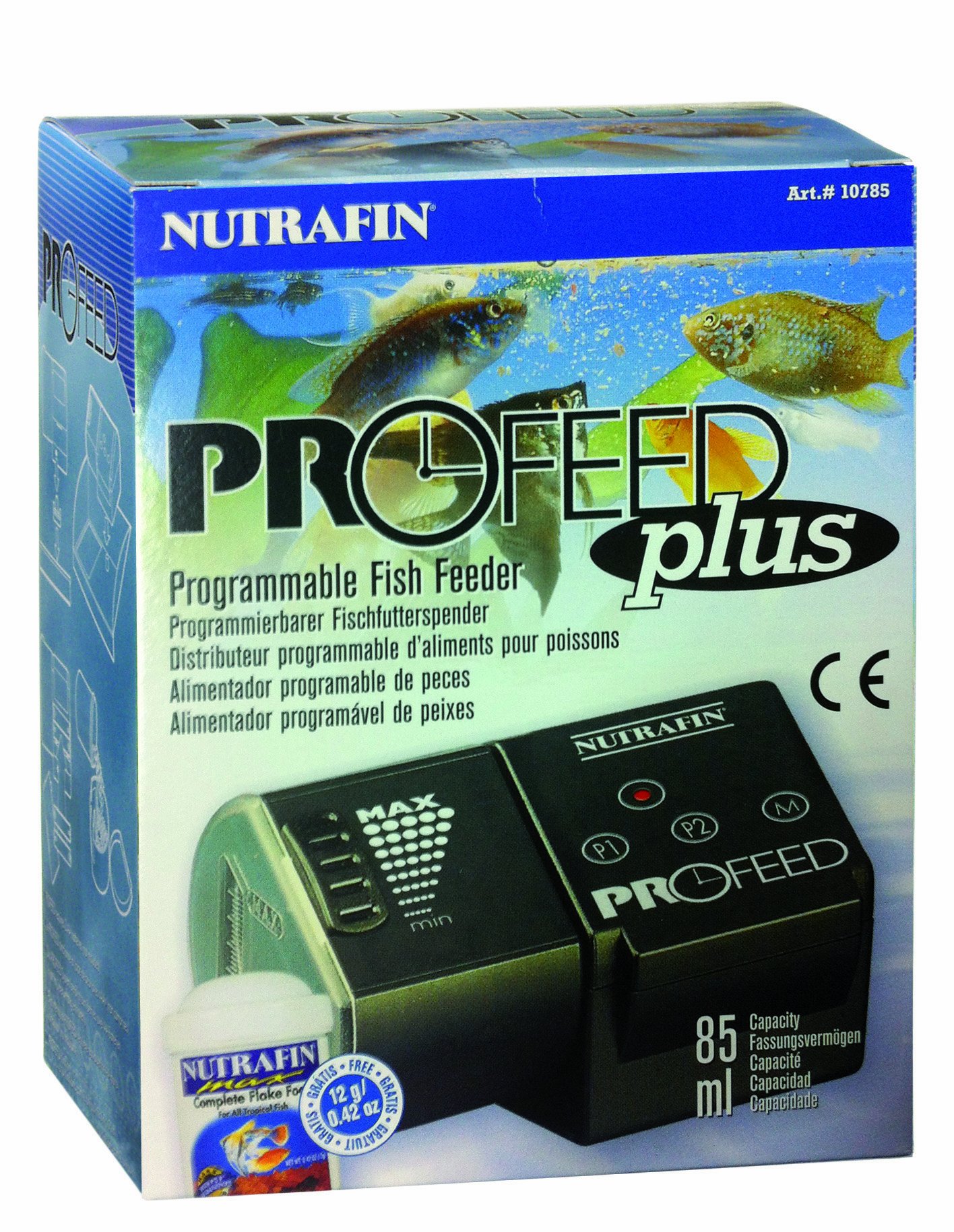 nutrafin automatic fish feeder
