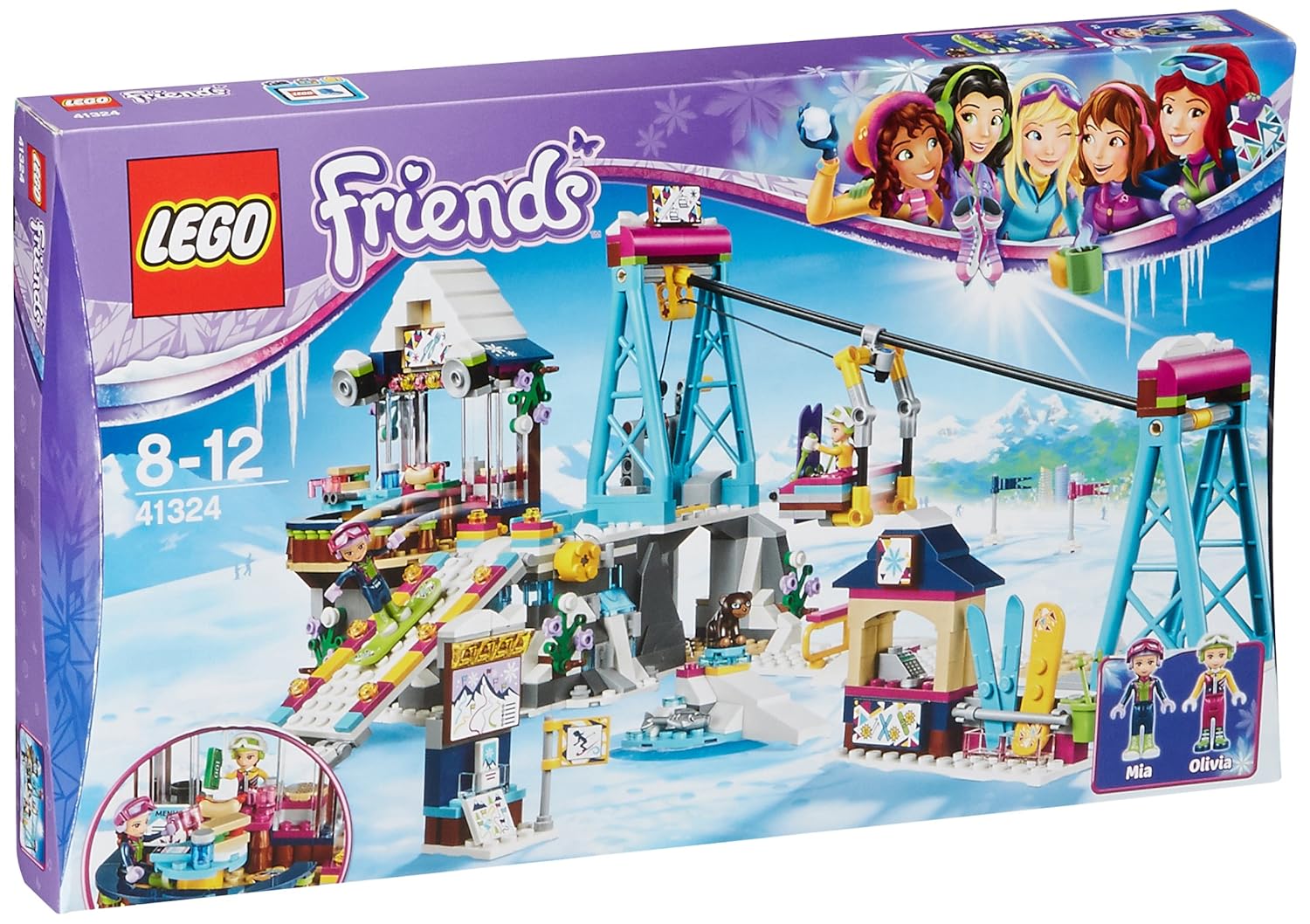 LEGO Friends Estación de esquí: Telesillas