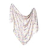 Copper Pearl Large Premium Knit Baby Swaddle