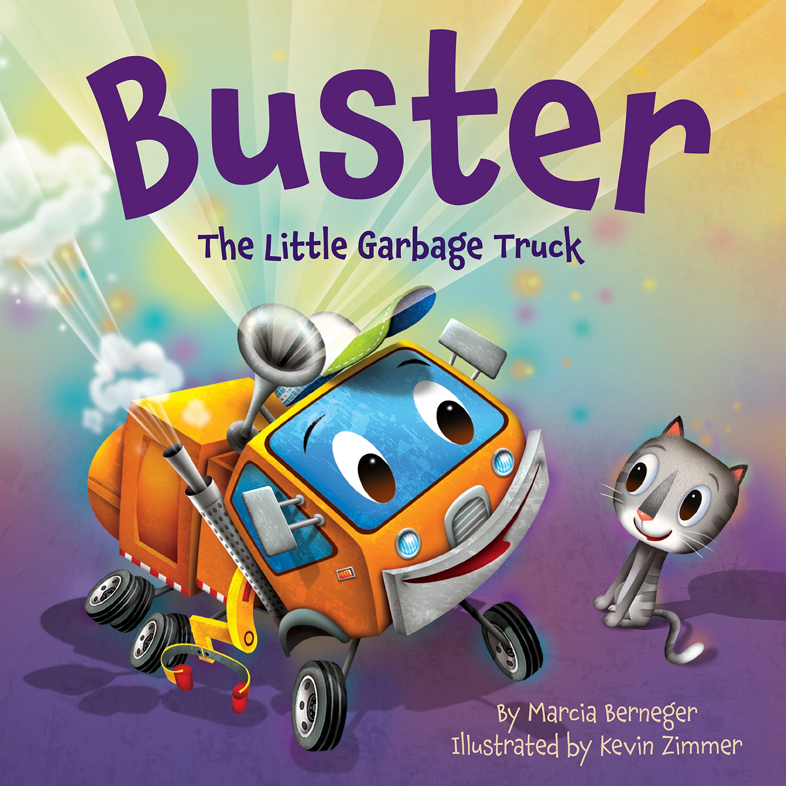 Buster The Little Garbage Truck Amazoncouk Marcia Berneger Books