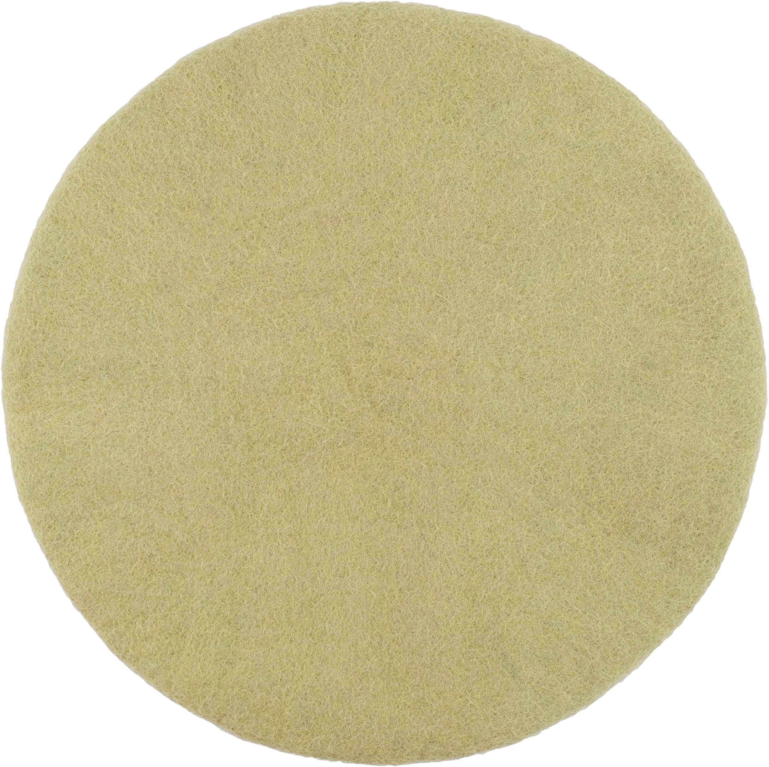 myfelt Pitt Wool Flat Felt Round Seat Pad 36cm