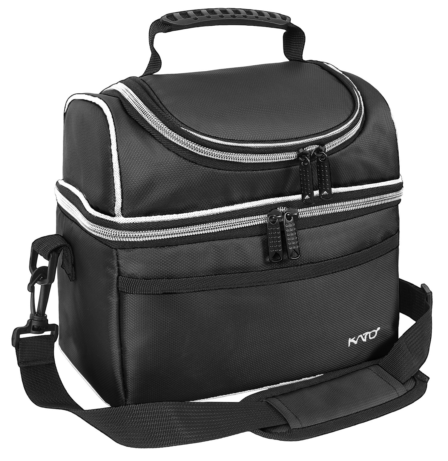 Kato Insulated Lunch Bag, Leakproof Bento Thermos Cooler Bag For Men