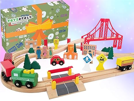 wooden train sets for sale