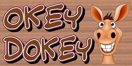 Amazon Com Okey Dokey Friend Sign Friend Plaque Home Kitchen