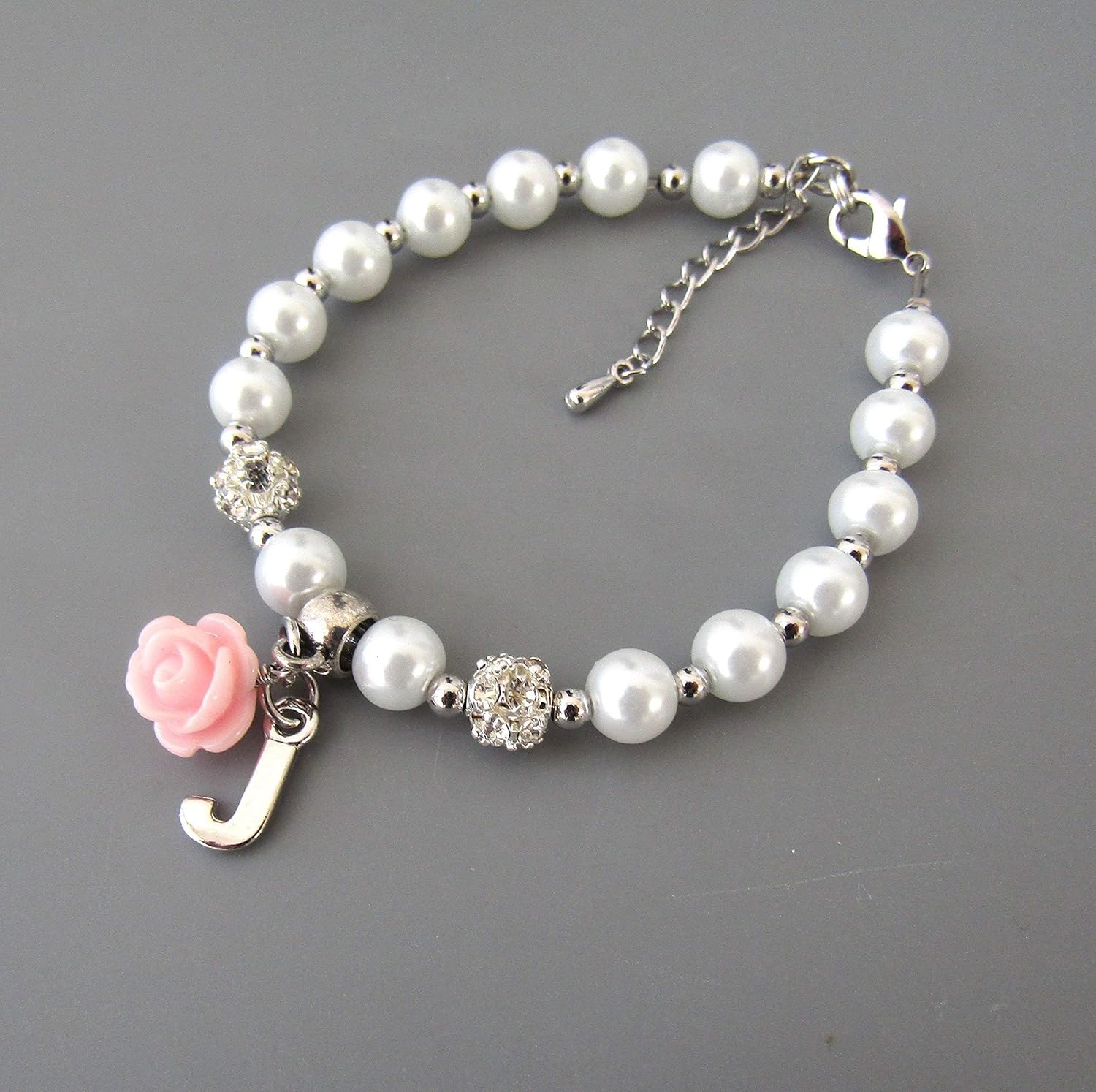 flower girl bracelet