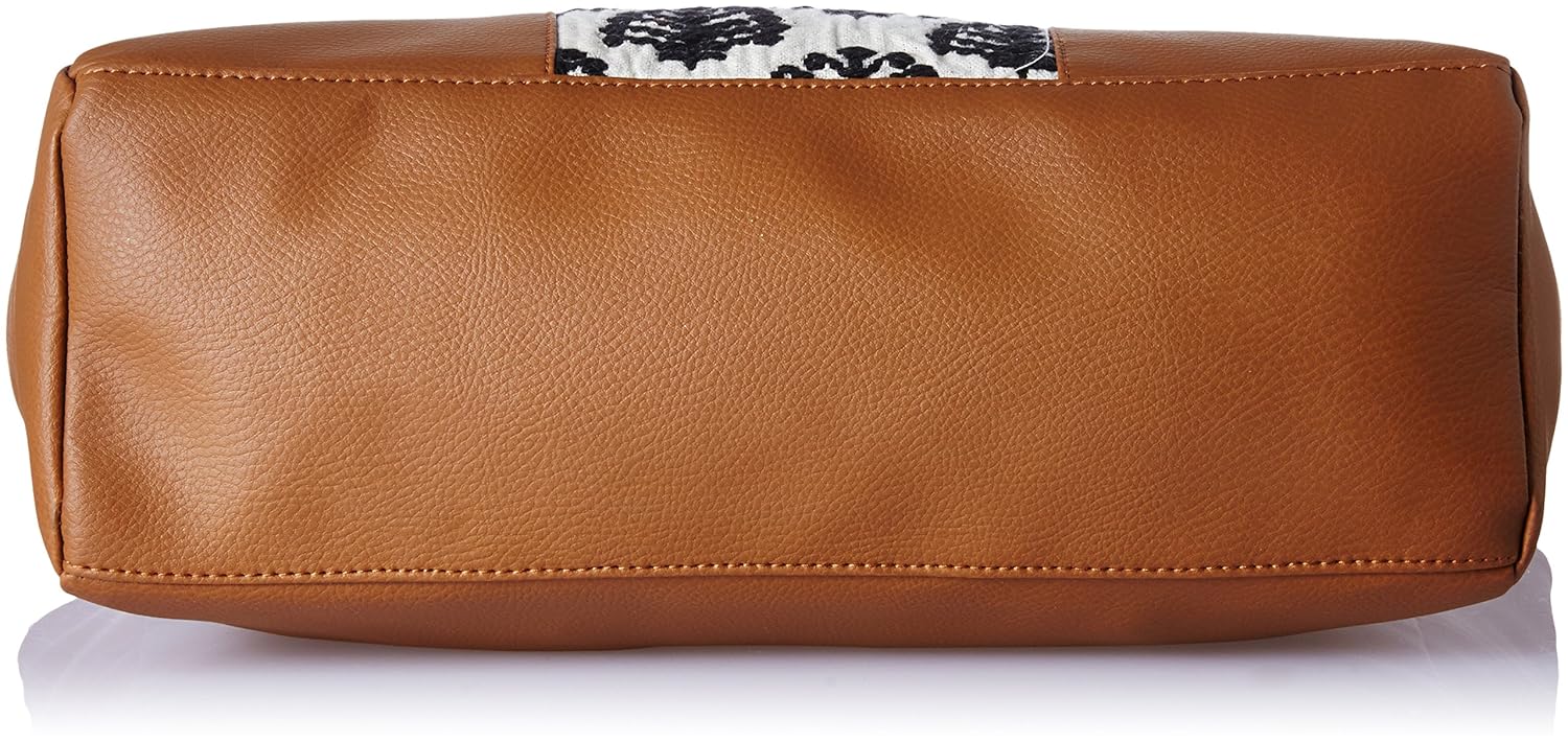 kanvas katha women's tote bag (tan) ()
