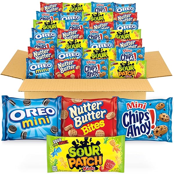 OREO MINI COOKIES, CHIPS AHOY! MINI COOKIES, SOUR...