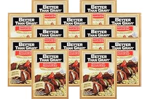 Better Than Bouillon B62093 Better Than Gravy Organic Beef Gravy Mix -12x1oz