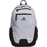 adidas Foundation School Backpack 38L | Padded 16-In. Laptop Sleeve, Multiple Organizer Pockets, Water-Bottle Pockets, Wipe-Clean Lining, School Gym &amp; Travel Ready