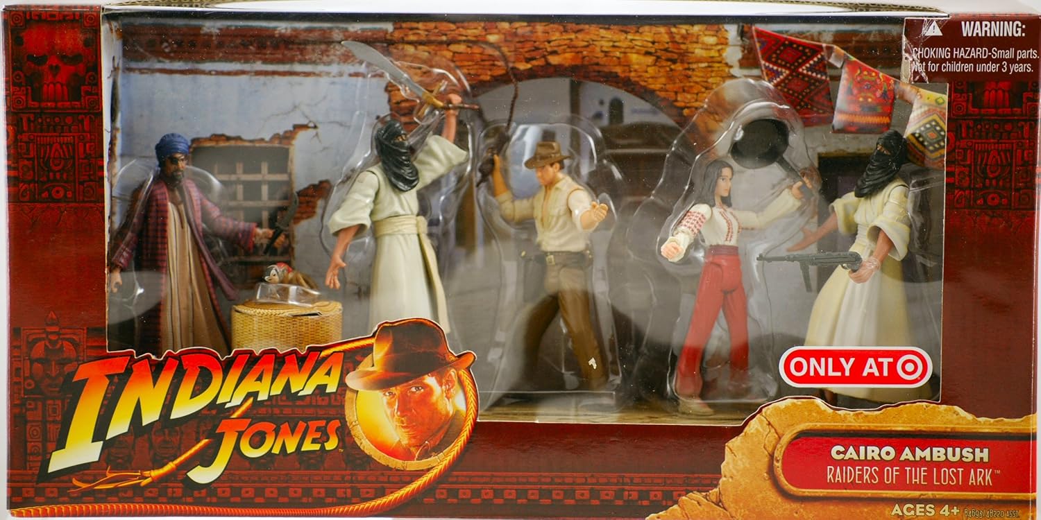 raiders of the lost ark action figures