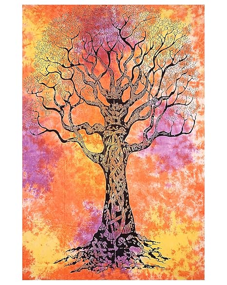 Arazzo Multicolore Da Appendere Alla Parete In Stile