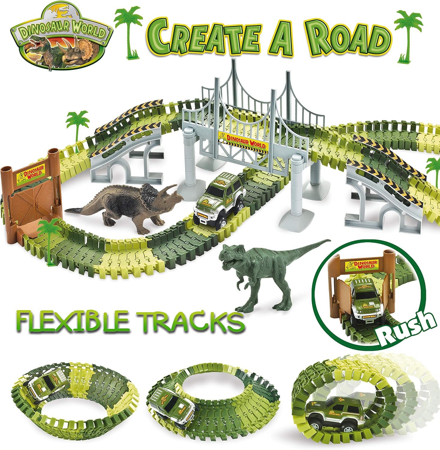 jurassic park train set