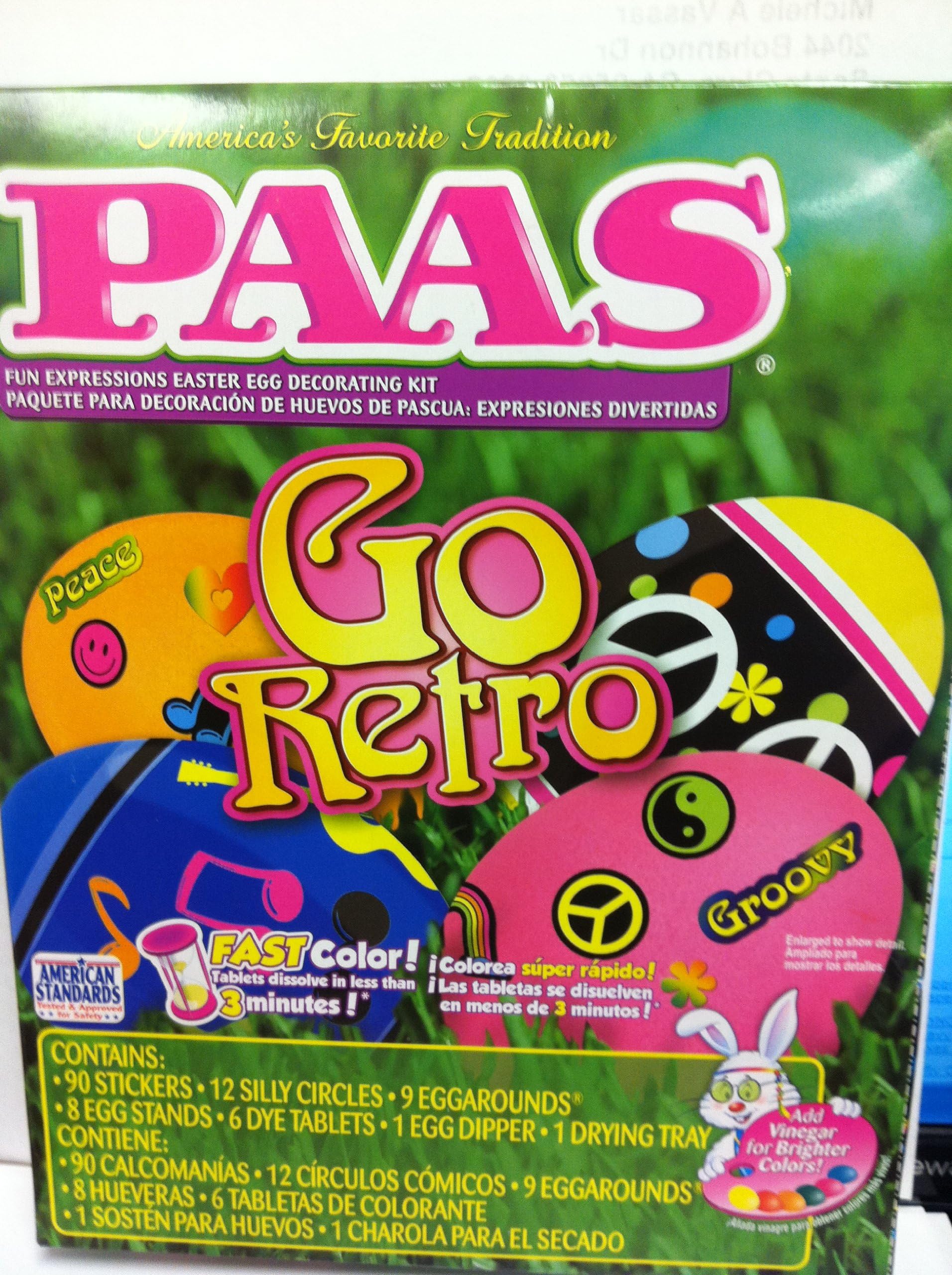 Go Retro Egg Decorating Kit By Paas