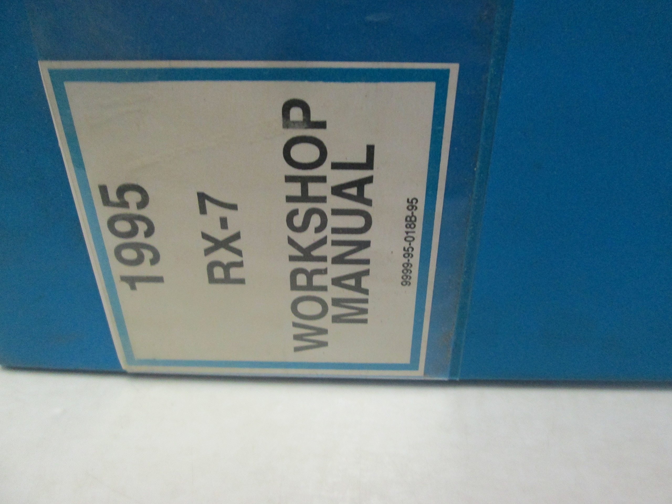 1995 Mazda RX7 RX-7 Service Repair Shop Workshop Manual FACTORY OEM: Mazda:  Amazon.com: Books
