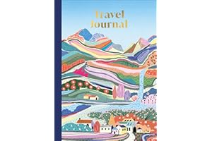 Travel Journal: A5 (14.8 x 21 cm) Hardcover Travel Diary for 10 Trips with Prompts, Planning Pages and Keepsake Storage