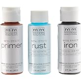 Modern Masters 306293 Rust Finish 2 oz. Acrylic Metal Effects Kit, 2 Fl Oz (Pack of 3), 6