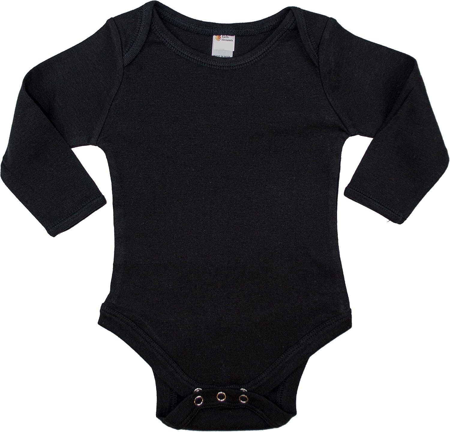 Earth Elements Baby Long Sleeve Bodysuit: Clothing