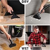 WORKPRO Wet Dry Vacuum Cleaner 1200W 10L 3 in 1 Blower Car Garage DIY view 4