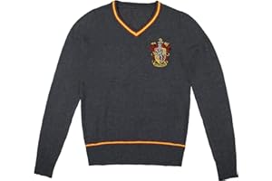 Cinereplicas Harry Potter - Hogwarts Sweater Gryffindor/Slytherin/Ravenclaw/Hufflepuff - XS/S/M/L/XL - Official License