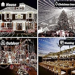 Outdoor Christmas String Lights, 1000 LEDs/403ft