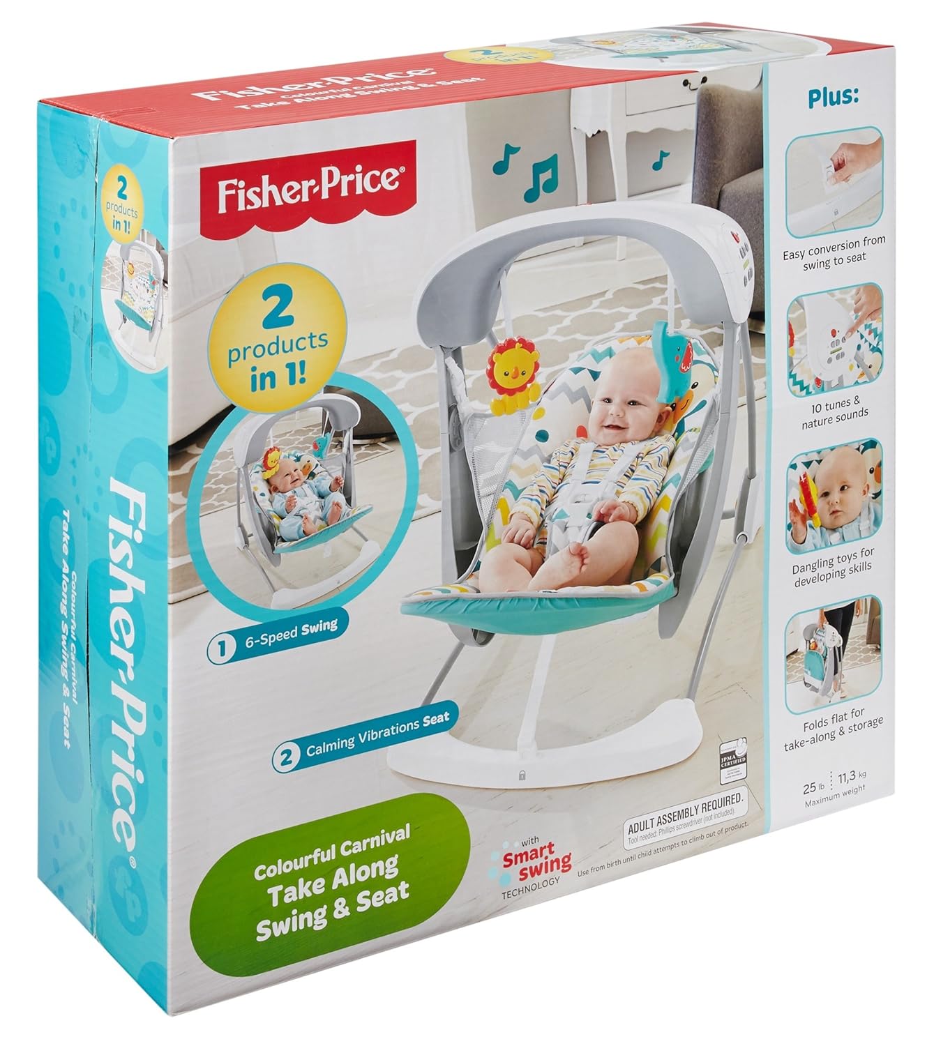 fisher price carnival swing