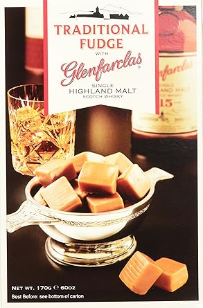 Gardiner's of Scotland Glenfarclas Malt Whisky Fudge 170g, 1er Pack (1 x 170 g)