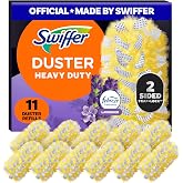 Swiffer Dusters Heavy Duty Multi-Surface Duster Refills for Cleaning, Lavender, 11 Count