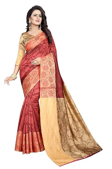 amazon red colour sarees