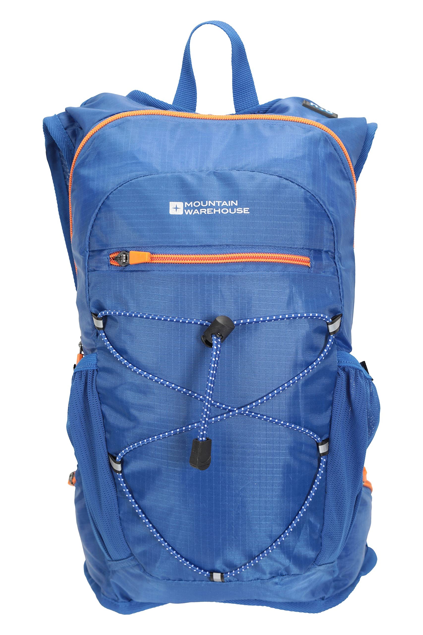 Mountain Warehouse Track Hydro Bag - 6 Litres - Ripstop Hydration Pack, Soft Water Bottle Dark Blue