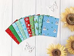 Craftido -25 Options- 100% Cotton Quilting Fabric