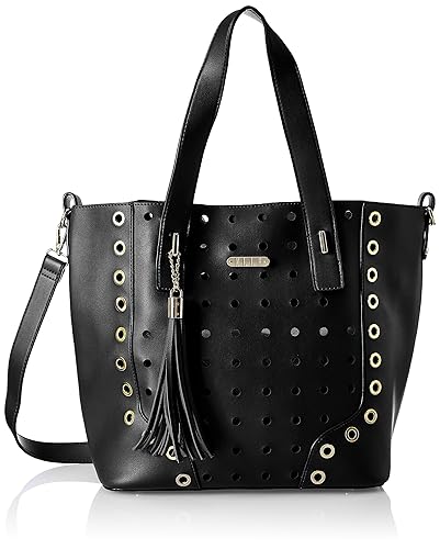 Elle Womens Tote Bag (Black)