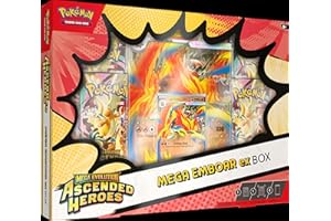 Pokémon TCG: Mega Evolution—Ascended Heroes Mega Meganium/Emboar/Feraligatr ex Box