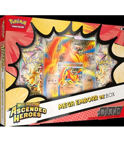 Amazon.com: Pokémon TCG: Blaziken ex & Volcanion ex Premium
