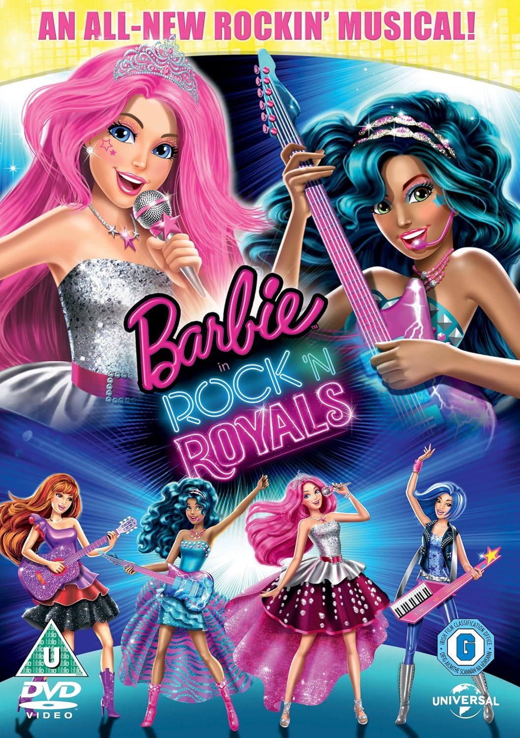 Barbie in Rock 'N Royals [DVD] [2015 