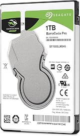 Seagate BarraCuda Pro 1TB 2.5 inch SATA 6 Gb/s 7200 RPM 128MB Cache view 3